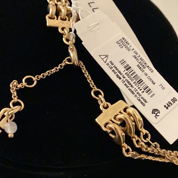 NWT Lucky Brand Layered Necklace - Picture 3 of 3